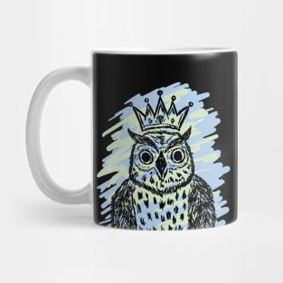 Owl with a crown Mug